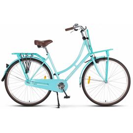 Женский велосипед STELS Navigator-310 Lady V020 28" 2019, Вариант УТ-00221604: Рама: 20" (Рост: 178-185см), Цвет: светло-зеленый, изображение  - НаВелосипеде.рф