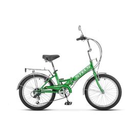 Складной велосипед STELS Pilot-350 Z011 20", Вариант УТ-00221606: Рама: 13" (Рост: 130-145см), Цвет: зеленый, изображение  - НаВелосипеде.рф