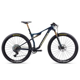 Двухподвесный велосипед Orbea OIZ M-LTD 29" 2021, Вариант УТ-00220604: Рама: L (Рост: 178-190см), Цвет: Golden Blue Carbon, изображение  - НаВелосипеде.рф