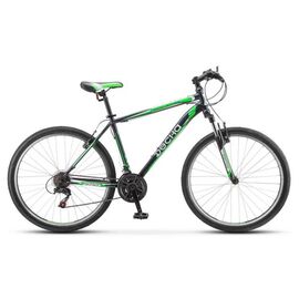 Горный велосипед Десна-2910 V F010 29" 2020, Вариант УТ-00225895: Рама: 21"  (Рост: 180-190 см), Цвет: серый/зелёный, изображение  - НаВелосипеде.рф