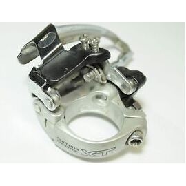 Переключатель Shimano XТ, передний, 31.8, нижний хомут, нижняя тяга, FD-M750, изображение  - НаВелосипеде.рф