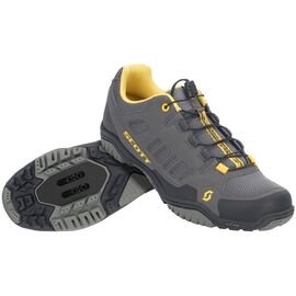 Велотуфли SCOTT Sport Crus-r, dark grey/yellow, 2020, 242146-2987, Вариант УТ-00207810: Размер: 42, изображение  - НаВелосипеде.рф
