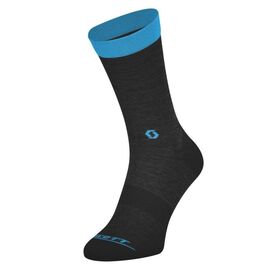 Велоноски Scott ScottTrail Crew, dark grey/blue, 275241-2785, Вариант УТ-00207909: L/42-44, изображение  - НаВелосипеде.рф