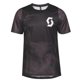 Велофутболка SCOTT Trail Vertic, короткий рукав, black/dark grey, 2020, 275294-1659, Вариант УТ-00207968: Размер: L, изображение  - НаВелосипеде.рф