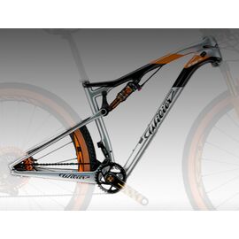 Рама велосипедная Wilier 110FX 2020, Вариант УТ-00204319: Рама: M (Рост: 171-176см), Цвет: Silver/Orange , изображение  - НаВелосипеде.рф