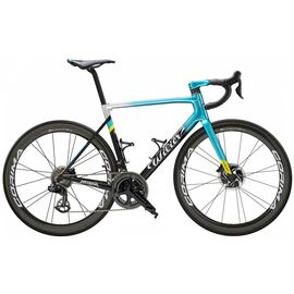 Шоссейный велосипед Wilier Zero SLR Disc Dura Ace Di2 Astana 28" 2020, Вариант УТ-00196397: Рама: L (Рост: 183 - 190 см), Цвет: черно-синий , изображение  - НаВелосипеде.рф