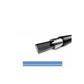 Оплетка троса переключения ELVEDES, с пластиковым вкладышем, длина 10м, диаметр 4,2мм. Цвет: итальянский голубой, изображение  - НаВелосипеде.рф