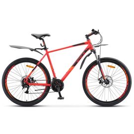 Горный велосипед STELS Navigator-745 MD V010 27,5" 2020, Вариант УТ-00237888: Рама: 21" (Рост: 180-190 см), Цвет: Красный, изображение  - НаВелосипеде.рф