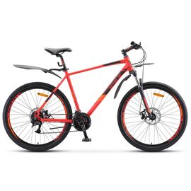 Горный велосипед STELS Navigator-745 MD V010 27,5" 2020, LU085126, Вариант УТ-00237888: Рама: 21" (Рост: 180-190 см), Цвет: Красный, изображение  - НаВелосипеде.рф