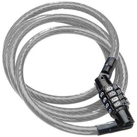 Замок велосипедный Kryptonite Keeper 712 Combo Cable, серебристый, 720018004929, изображение  - НаВелосипеде.рф