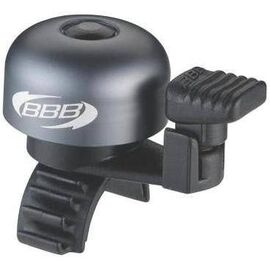 Звонок велосипедный BBB bike bell EasyFit Deluxe displaybox 20pcs, черно-серый, BBB-14D , изображение  - НаВелосипеде.рф
