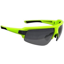 Очки велосипедные BBB Impulse Matt Neon Yellow/Smoke MLC + Yellow + Clear, BSG-62, изображение  - НаВелосипеде.рф