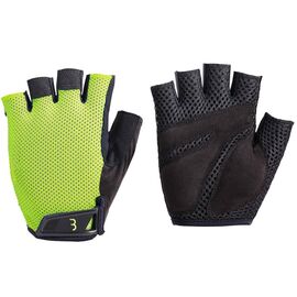 Перчатки велосипедные BBB gloves CoolDown, неон желтый 2020, BBW-56, Вариант УТ-00212602: Размер: L, изображение  - НаВелосипеде.рф