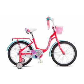 Детский велосипед STELS Jolly V010 18" 2019, Вариант УТ-00225448: Рама: 9.5"  (Рост: 115 - 130  см), Цвет: розовый, изображение  - НаВелосипеде.рф