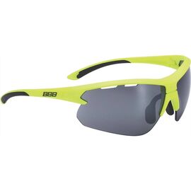 Очки велосипедные BBB Impulse PC Smoke, flash mirror lenses желтый-черный, BSG-52, изображение  - НаВелосипеде.рф