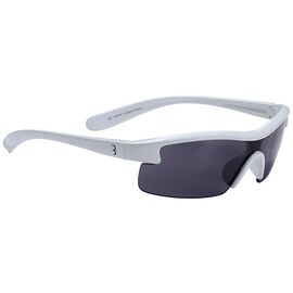 Очки велосипедные BBB Kids glossy PC smoke lens, белый, BSG-54, изображение  - НаВелосипеде.рф