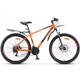 Горный велосипед Stels Navigator 745 MD V010 27,5" 2020, Вариант УТ-00237567: Рама: 17", (Рост: 156-170 см.), Цвет: Оранжевый, изображение  - НаВелосипеде.рф