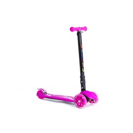 Самокат BIBITU "PLAY", детский, трехколесный, складной, розовый, SKL-07D-PN, изображение  - НаВелосипеде.рф