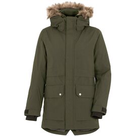 Куртка подростковая Didriksons GOTEBORG BS PARKA, зелёный лес, 503470, Вариант УТ-00229439: Размер: 140, изображение  - НаВелосипеде.рф