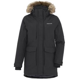 Куртка подростковая Didriksons JAMILA GIRL'S PARKA, черный, 503433, Вариант УТ-00229443: Размер: 150, изображение  - НаВелосипеде.рф