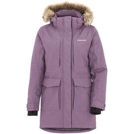 Куртка подростковая Didriksons JAMILA GS PARKA, баклажан, 503433, Вариант УТ-00229457: Размер: 130 , изображение  - НаВелосипеде.рф