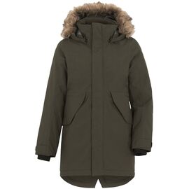 Куртка подростковая Didriksons LISSABON GS PARKA, зелёный лес, 503471, Вариант УТ-00229466: Размер: 140 , изображение  - НаВелосипеде.рф
