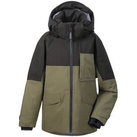 Куртка подростковая Didriksons LUKE BS JKT, зелёный туман, 503390, Вариант УТ-00229473: Размер: 140, изображение  - НаВелосипеде.рф
