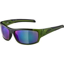 Очки велосипедные Alpina Testido, Dark green matt/Black, A 8514_77, изображение  - НаВелосипеде.рф