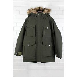 Куртка подростковая Didriksons AKRANES BS PARKA, 447 зелёный лес, 503496, Вариант УТ-00237752: Размер: 140, изображение  - НаВелосипеде.рф