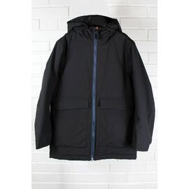 Куртка подростковая Didriksons BREMEN BS JKT, 060 черный, 503478, Вариант УТ-00237755: Размер: 140, изображение  - НаВелосипеде.рф