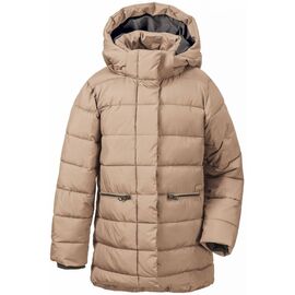 Куртка подростковая Didriksons SEVILLA GS PARKA, 443 бежевый шторм, 503473, Вариант УТ-00237769: Размер: 140, изображение  - НаВелосипеде.рф