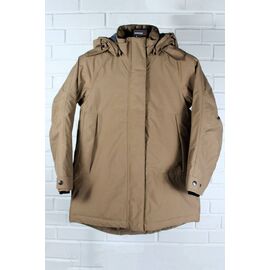 Куртка подростковая Didriksons VERONA GS PARKA, 443 бежевый шторм, 503469, Вариант УТ-00237773: Размер: 140, изображение  - НаВелосипеде.рф