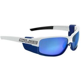 Очки велосипедные Salice, солнцезащитные, 015RWP White-Blue/Polarized Mirror Blue , изображение  - НаВелосипеде.рф