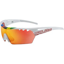 Очки велосипедные Salice, солнцезащитные, 006CDM_White/RW Red, изображение  - НаВелосипеде.рф
