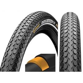 Велопокрышка Continental RIDE Cruiser, 28 x 2,0 (50-622), Reflex, ExtraPuncture Belt, 3/180 TPI, E25, черный, 101531, изображение  - НаВелосипеде.рф