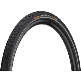 Велопокрышка Continental RIDE Tour, 28 x 1 3/8, 37-635, ExtraPuncture Belt, 3/180 TPI, E25, черный, 101163, изображение  - НаВелосипеде.рф