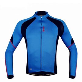 Веломайка Santic, длинный рукав, размер XL (EU-L), голубой, WC01012BXL, изображение  - НаВелосипеде.рф