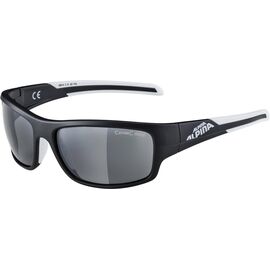 Очки велосипедные Alpina Testido, солнцезащитные, Black matt/White CM, A85143_31, изображение  - НаВелосипеде.рф