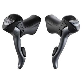 Шифтер с тормозной ручкой Shimano Claris, 2400, 2x8 скоростей, трос+оплетка EST2400DPAA, изображение  - НаВелосипеде.рф