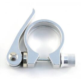 Зажим подседельного штыря Vinca Sport, диаметр - 31.80мм, серебристый, VC 12-1 silver, изображение  - НаВелосипеде.рф