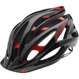 Велошлем Giro FATHOM, черный с красным, GI7054841, Вариант УТ-00007851: Размер: M (55-59 см), изображение  - НаВелосипеде.рф
