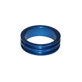Кольцо проставочное NECO, 1-1/8"х10мм синее, алюминий, SPACER-R 1-1/8"-36X10MM, изображение  - НаВелосипеде.рф