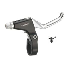 Тормозные ручки ALHONGA HJ-317PV, для V-brake, нейлон/резина/сталь, под 2 пальца, МТВ, подростковые, изображение  - НаВелосипеде.рф