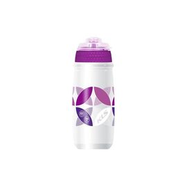 Фляга KELLYS ATACAMA, 0.65л, белый/фиолетовый, с крышкой, Bottle ATACAMAPurple 0,55l, изображение  - НаВелосипеде.рф