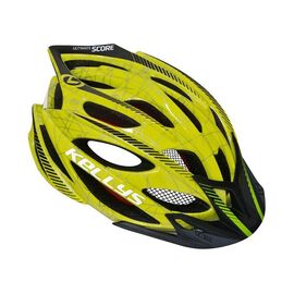 Велошлем KELLYS SCORE, лайм/черный, Helmet SCORE, Вариант УТ-00017127: Размер: S/M (54-57 см), изображение  - НаВелосипеде.рф