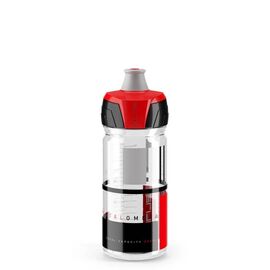 Фляга Elite Crystal Ombra, 0.55 л, пластик, красный, EL0150101, изображение  - НаВелосипеде.рф