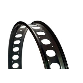 Обод велосипедный для фэтбайка 24", алюминиевый на 36 спиц, чёрный, rim24, изображение  - НаВелосипеде.рф