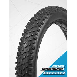 Велопокрышка для фэтбайка VeeTire SNOW AVALANCHE, 120 TPI, SC, 26" x 4.0, черный, B40608, изображение  - НаВелосипеде.рф