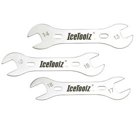 Ключ конусный Ice Toolz, с рукояткой, 13/14mm+15/16mm+17/18mm, 37X3, изображение  - НаВелосипеде.рф