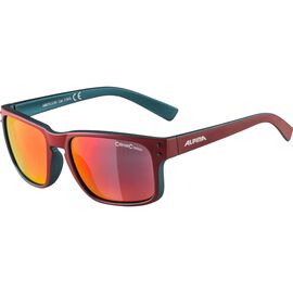 Очки велосипедные Alpina Kosmic, солнцезащитные, Cherry Matt-Indigo/Red Mirror, A8570350, изображение  - НаВелосипеде.рф